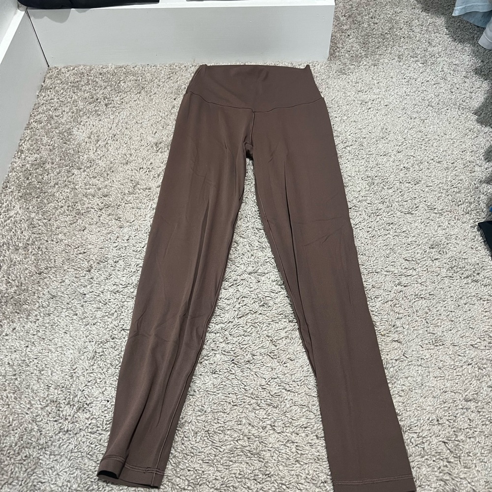 Aerie Brown Leggings Soft Stretchy Design